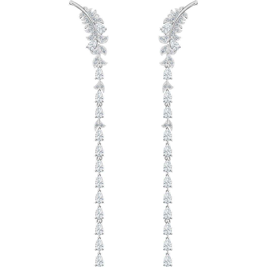 スワロフスキー ドロップピアス | BIJOUX KIQUE